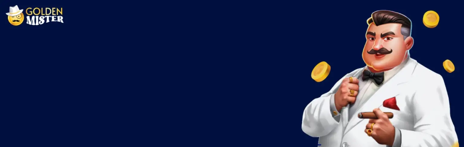 Golden Mister welcome offer banner